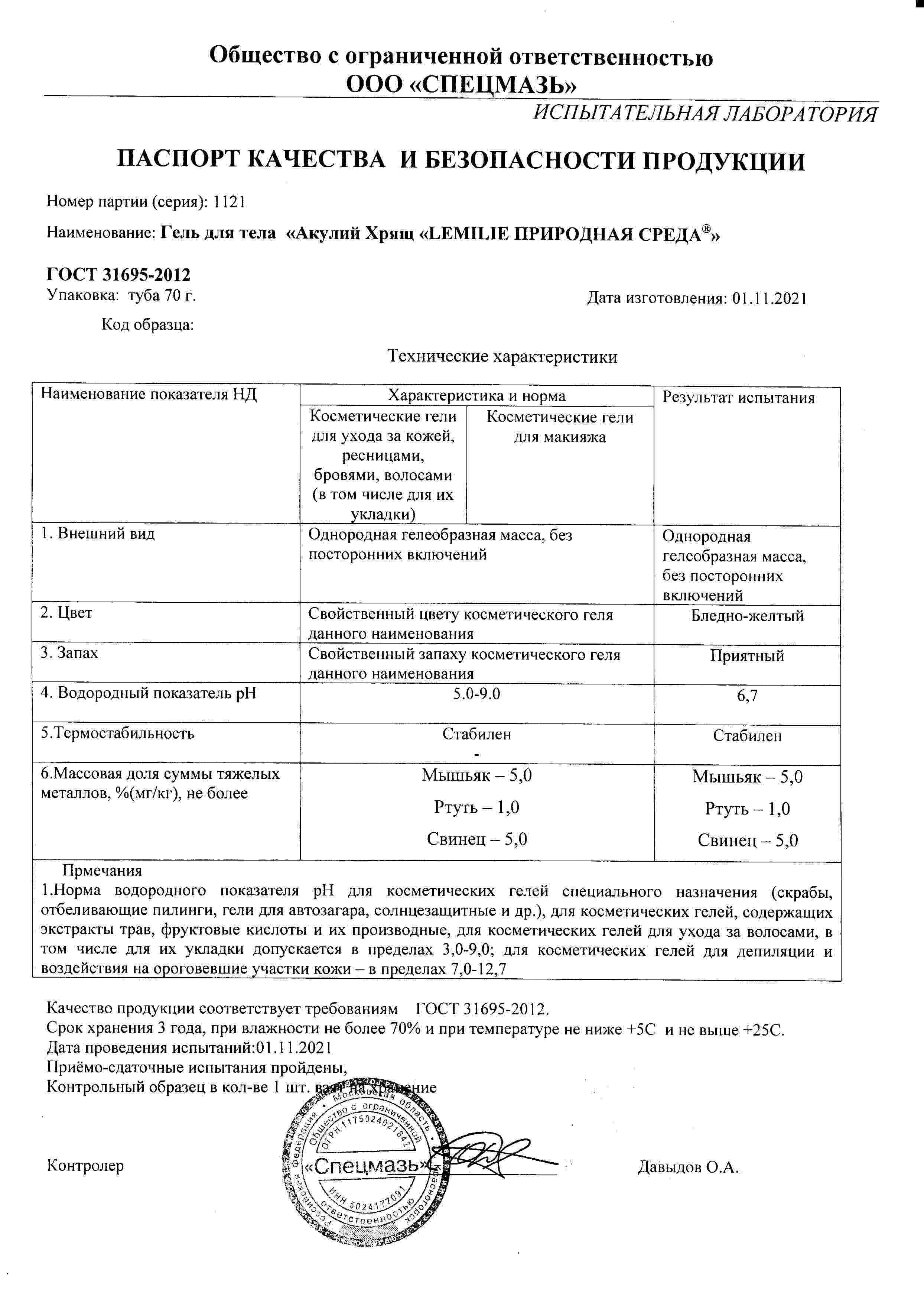 Паспорт №112021